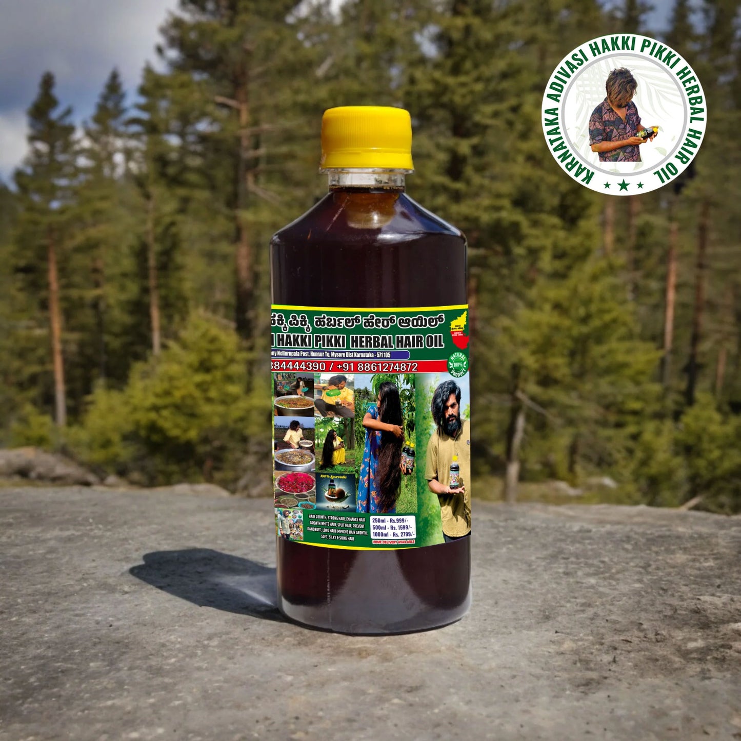 KARNATAKA ADIVASI HAKKI PIKKI HERBAL HAIR 👉 cash on delivery